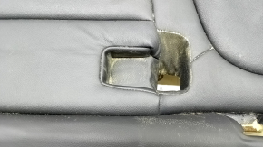 Rear seat cushion 2nd row BMW X5 G05 19-22 for 2 rows, black leather, perforated, heated, dry cleanable