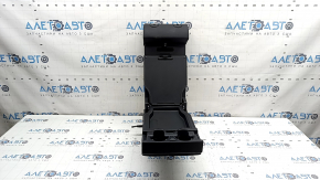 Rear seat backrest, 2nd row, central, BMW X5 G05 19-23, for 2 rows, black leather with armrest, dry-cleanable