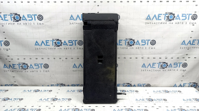 Rear seat backrest, 2nd row, central, BMW X5 G05 19-23, for 2 rows, black leather with armrest, dry-cleanable