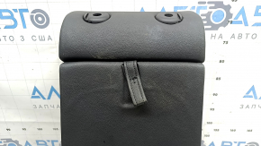 Rear seat backrest, 2nd row, central, BMW X5 G05 19-23, for 2 rows, black leather with armrest, dry-cleanable
