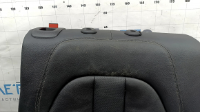 Rear seat backrest 2nd row right BMW X5 G05 19-22 for 2 rows, black SCHWARZ leather, heated, dry cleanable