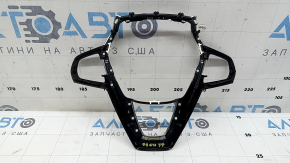 Steering wheel cover BMW X3 G01 18-24 without heating, with chrome, scratches