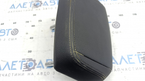 Headrest 2nd row central BMW X5 G05 19-22 black leather SCHWARZ, dry cleanable