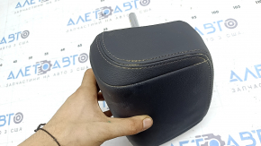 Headrest 2nd row central BMW X5 G05 19-22 black leather SCHWARZ, dry cleanable
