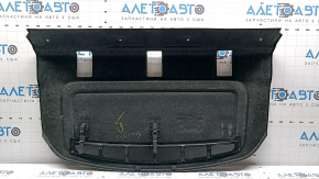 Rear shelf Ford Focus mk3 11-18 4d gray, without plugs, for dry cleaning, missing mount