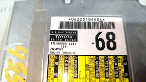 SRS airbag module, airbag computer, Toyota Camry v55 15-17 usa hybrid, for re-stitching