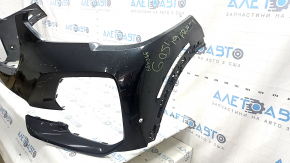 Bare front bumper BMW X5 G05 19-23 for parking sensors and PMA, black 475, scratches