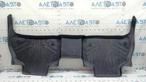 Set of floor mats for BMW X5 G05 19-24 black rubber for 2 rows
