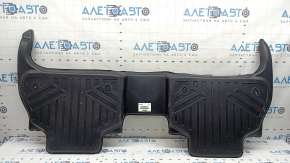 Set of floor mats for BMW X5 G05 19-24 black rubber for 2 rows