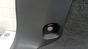 Left arch trim Mercedes X167 GLS 450 20-26 dark gray, armrest beige leather, scratches, worn, dented, broken guide and mount