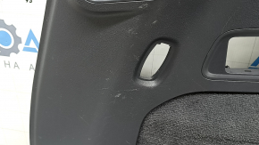 Left arch trim Mercedes X167 GLS 450 20-26 dark gray, armrest beige leather, scratches, worn, dented, broken guide and mount