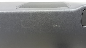 Left arch trim Mercedes X167 GLS 450 20-26 dark gray, armrest beige leather, scratches, worn, dented, broken guide and mount