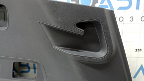 Right arch trim Mercedes X167 GLS 450 20-26 dark gray, armrest beige leather, scratches, worn