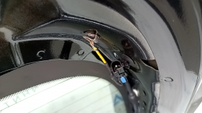 The trunk door is bare with glass, the upper part of the BMW X5 G05 19-26 black 475, with a trapezoid