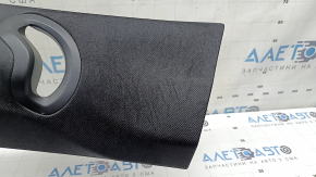 Center pillar trim, upper belt, left, BMW X5 G05 19-26, black, with hook, worn