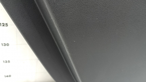 Door trim, rear left card, Mercedes X167 GLS 450 20-26, dark gray, insert and armrest, beige leather, molding under dark wood Burmester, under seat control, scratches, dents