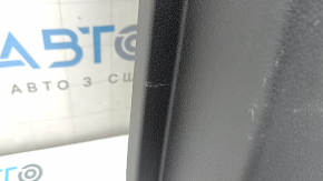 Door trim, rear right card, Mercedes X167 GLS 450 20-26, dark gray, insert and armrest, beige leather, molding under dark wood Burmester, under seat control, scratches
