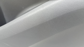 Door trim, rear right card, Mercedes X167 GLS 450 20-26, dark gray, insert and armrest, beige leather, molding under dark wood Burmester, under seat control, scratches