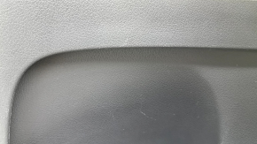 Door trim, rear right card, Mercedes X167 GLS 450 20-26, dark gray, insert and armrest, beige leather, molding under dark wood Burmester, under seat control, scratches