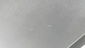 Door trim, rear right card, Mercedes X167 GLS 450 20-26, dark gray, insert and armrest, beige leather, molding under dark wood Burmester, under seat control, scratches