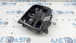 Gear shifter with handle BMW X5 G05 19-23 for parking sensors, PMA, 360 cameras and remote start, scratches
