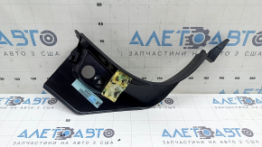 Front pillar trim, left lower BMW X5 G05 19-26, black, worn