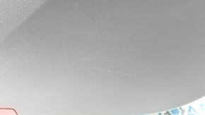 Door trim, front right card, Mercedes X167 GLS 450 580 20-26, dark gray, insert and armrest, beige leather, molding under dark wood Burmester, scratches
