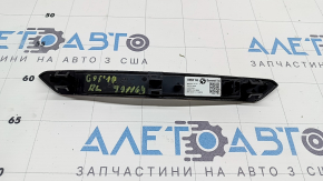 Rear left door sill insert BMW X5 G05 19-23 chrome BMW, with backlight, scratches