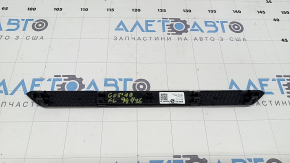 Front left door sill insert BMW X5 G05 19-23 chrome BMW, with backlight, scratches, oxidized, bump