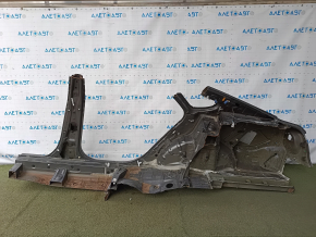 Quarter wing rear right Toyota Avalon 13-18 sawed off with the central pillar, green, pokes