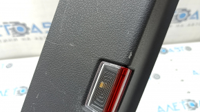 Lower trim of the trunk door Mercedes X167 GLS 450 580 20-23 dark gray, lower part, with lamp and handle, scratches
