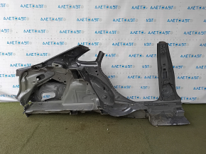 Quarter wing rear left VW Jetta 19-26 sawed off with the central pillar, graphite, dent