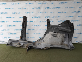 Quarter wing rear right Ford Escape MK3 13-19 sawed off with the central pillar, graphite, butts