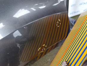 Quarter wing rear right Ford Escape MK3 13-19 sawed off with the central pillar, graphite, butts