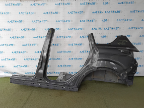 Quarter wing rear left Ford Escape MK3 13-19 sawed off with central pillar, graphite, butts
