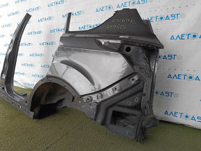 Quarter wing rear left Ford Escape MK3 13-19 sawed off with central pillar, graphite, butts