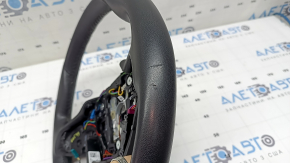 BMW X5 G05 19-25 black leather steering wheel with heating and paddle shifters, with drive assist pro, Sport, scratches