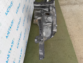 Front left quarter of Toyota Avalon 13-18 sawed off with the central pillar, green