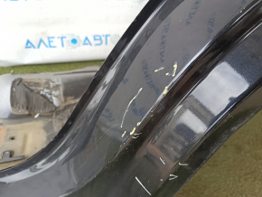 Quarter wing rear left Nissan Rogue 21-23 sawed off, black, pokes