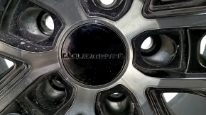 Set of wheels R18 x 8J ET40 Toyota Camry v55 15-17 Liquid Metal, with caps, light curb