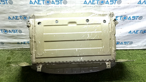 Tesla Model 3 18-23 rear panel with trunk trough drilled, black PBSB, dented