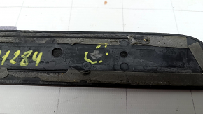 Outer front right threshold trim Audi A4 B8 08-16 sedan chrome, S line, broken guide, scratches, dents, dented