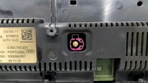Instrument cluster BMW X7 G07 19-22 12.3", for projection, for camera, 107k, covered in soot, mount cracked