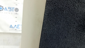 Seat 2nd row left Mercedes X167 GLS 450 20-26 beige leather with perforation, dark gray backrest, electric, with beige belt, scratches, needs cleaning, broken control unit bracket
