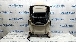 Rear row of seats 3rd row left Mercedes X167 GLS 450 20-22 beige leather, electric