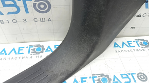Inner front left door sill trim Mercedes X167 GLS 450 580 20-23 dark grey, scratches, worn, needs cleaning, broken fasteners