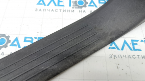 Inner front left door sill trim Mercedes X167 GLS 450 580 20-23 dark grey, scratches, worn, needs cleaning, broken fasteners