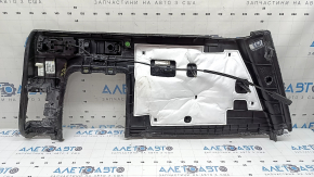 Rear right arch trim assembly for BMW X5 G05 19-21 black, one-piece, with seat folding handle, for dry cleaning