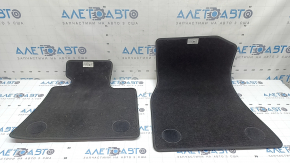 Set of floor mats, fabric, BMW X5 G05 19-23, black, 2 rows, for cleaning