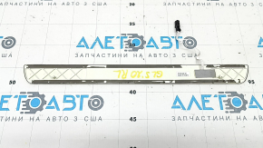 Outer rear left door sill trim Mercedes X167 GLS 450 580 20-26 chrome with backlight, worn